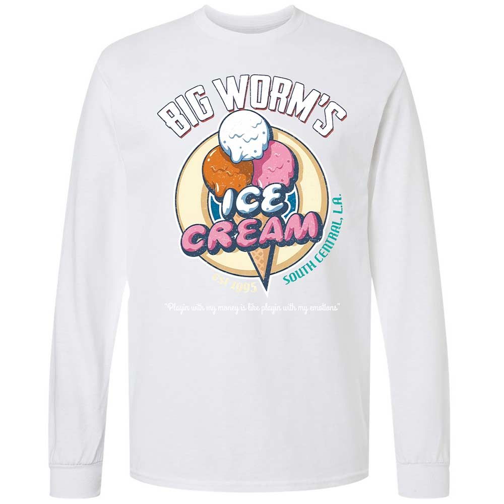 Big Worm's Ice Cream - White - 17