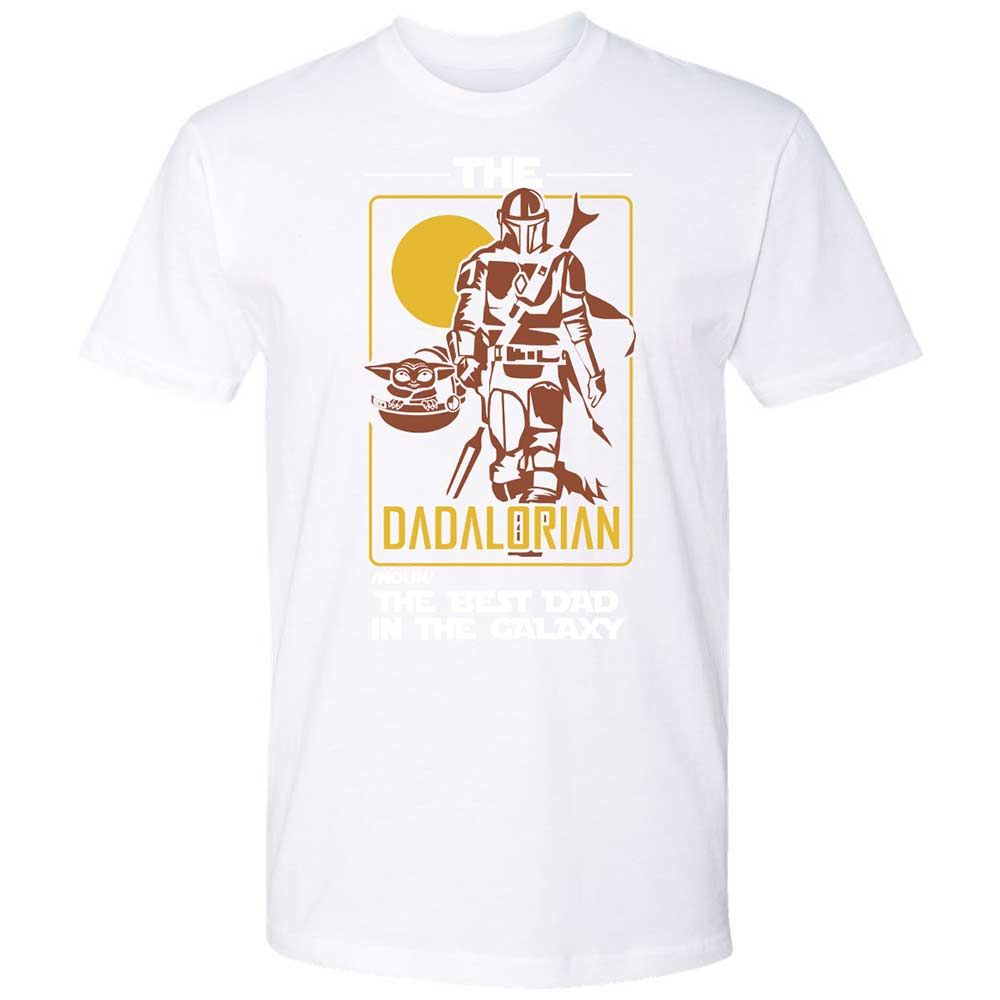 The Dadalorian The Best Dad In The Galaxy - White - 17