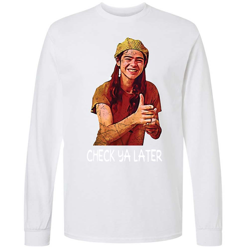 Long Sleeve T-Shirt - WZSX6C2K - White - 17