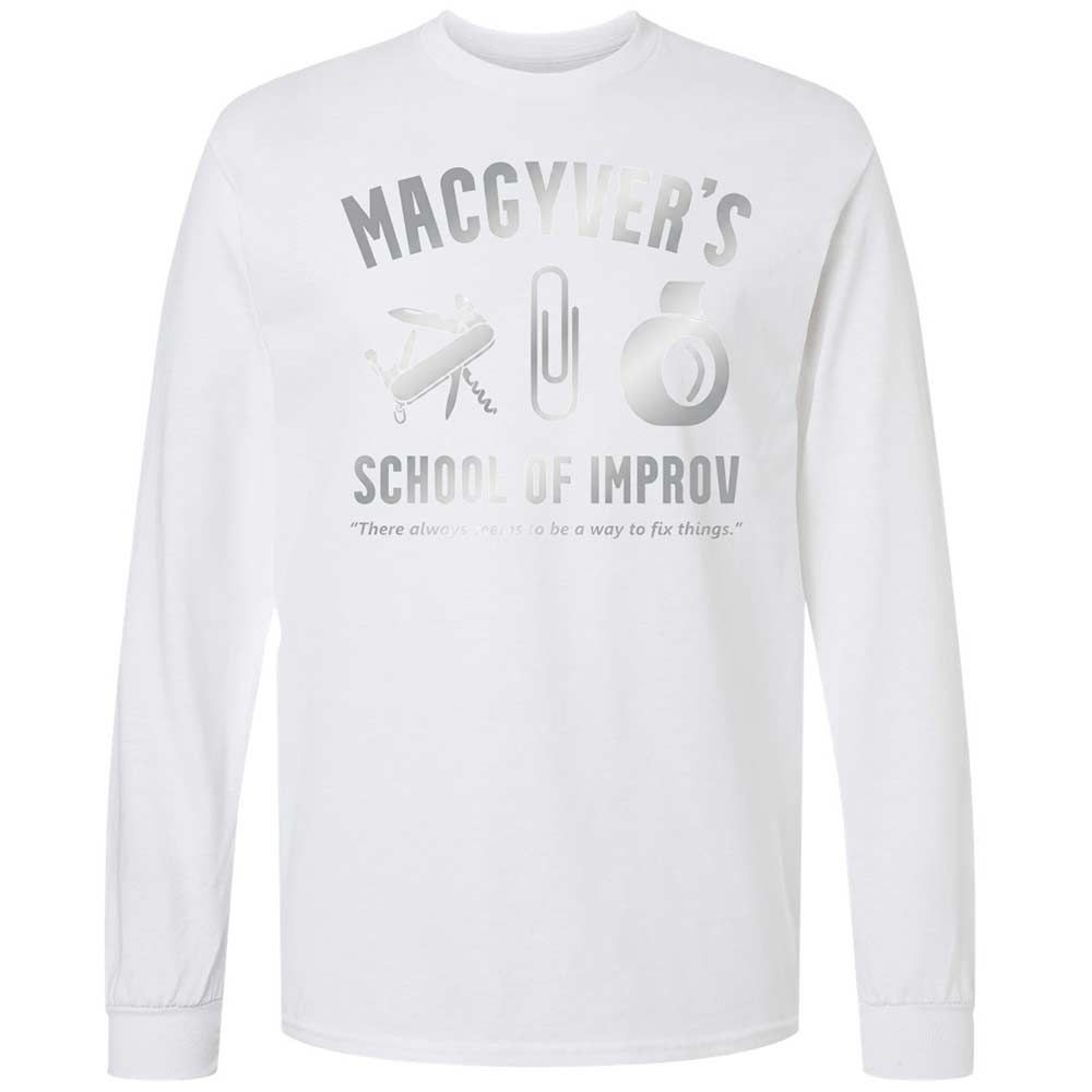 Long Sleeve T-Shirt - J7VD8LR4 - White - 17