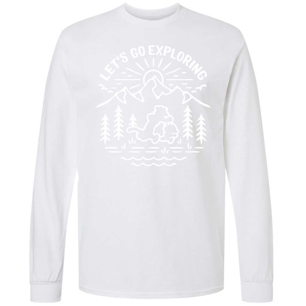 Long Sleeve T-Shirt - GAJEBL5Z - White - 17