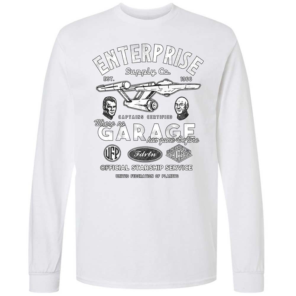 Long Sleeve T-Shirt - C3X9D9WE - White - 17