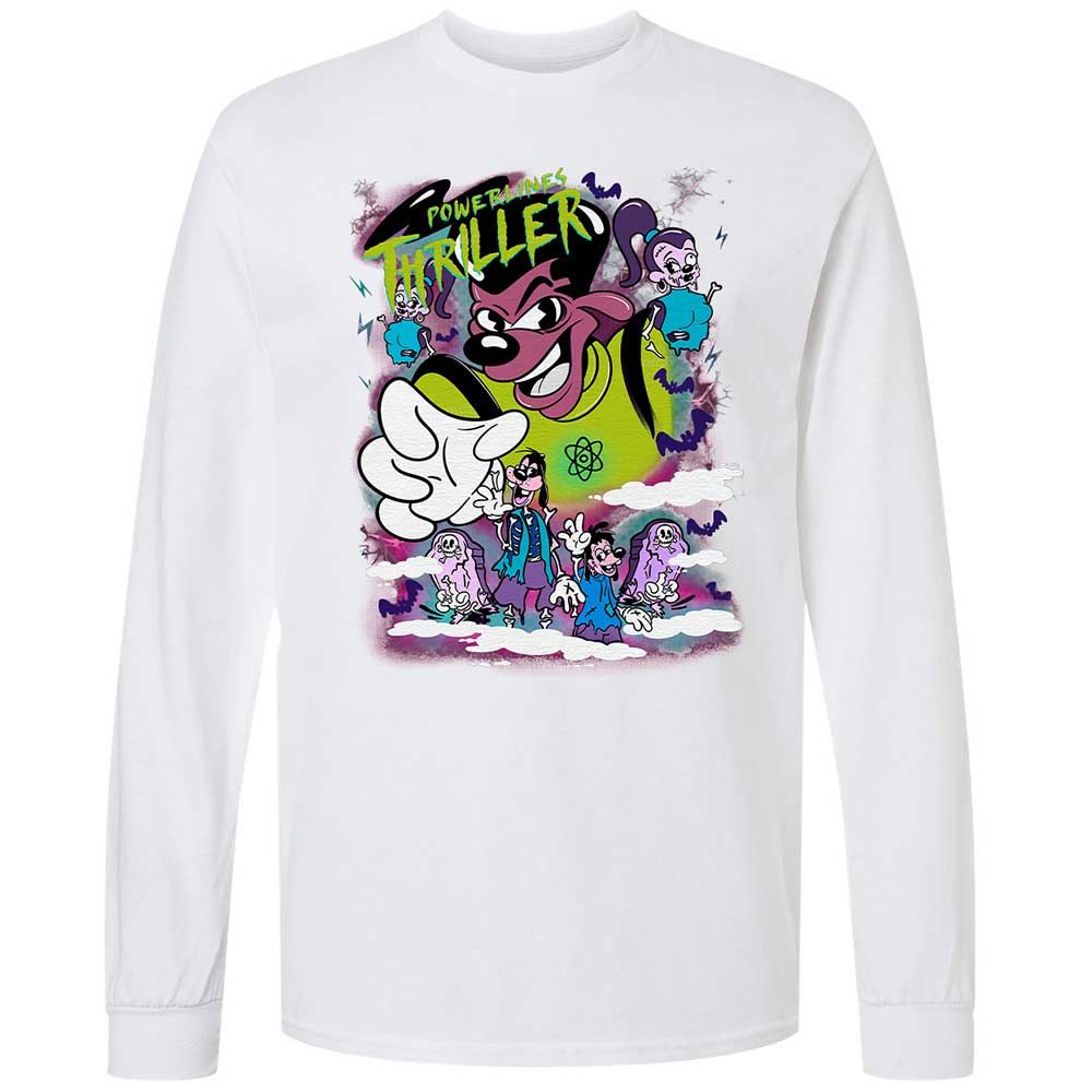Vintage Pop Cartoon Horror Mashup - White - 17