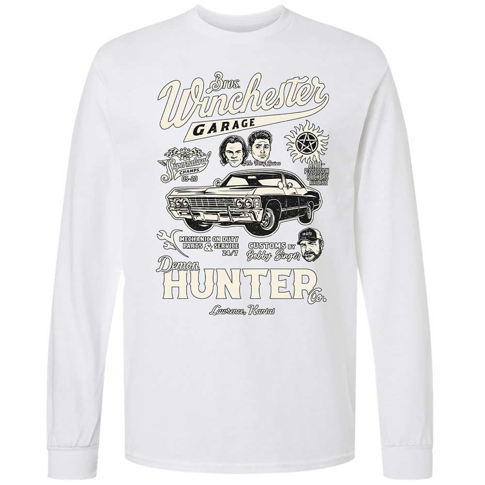 Long Sleeve T-Shirt - KMKAY9SL - White - 17