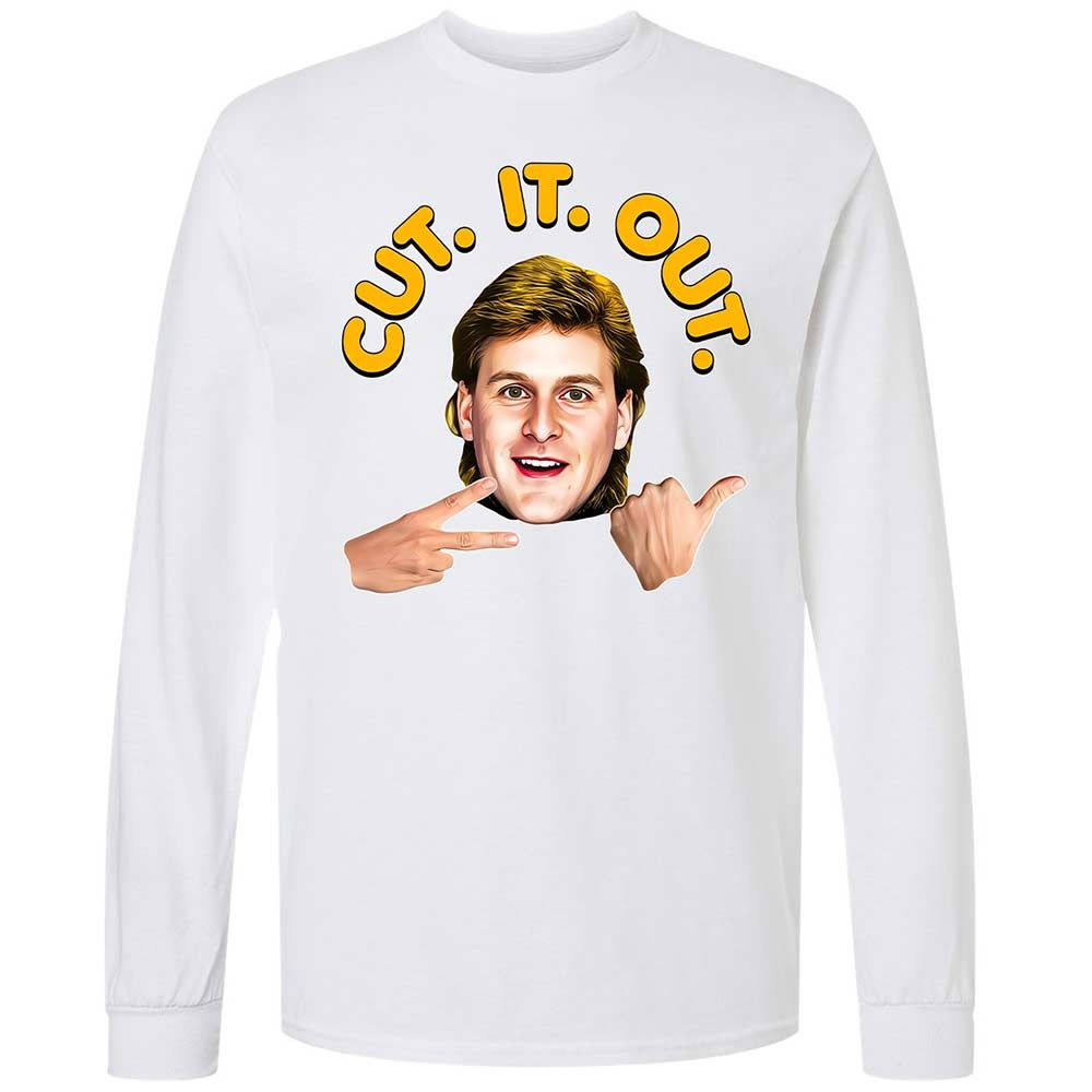 Long Sleeve T-Shirt - W8873ZR2 - White - 17