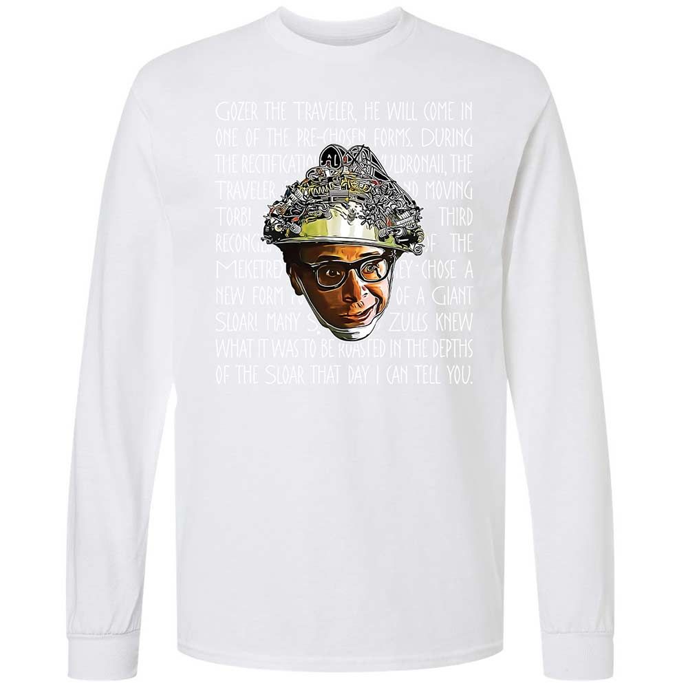 Long Sleeve T-Shirt - MBR528GN - White - 17