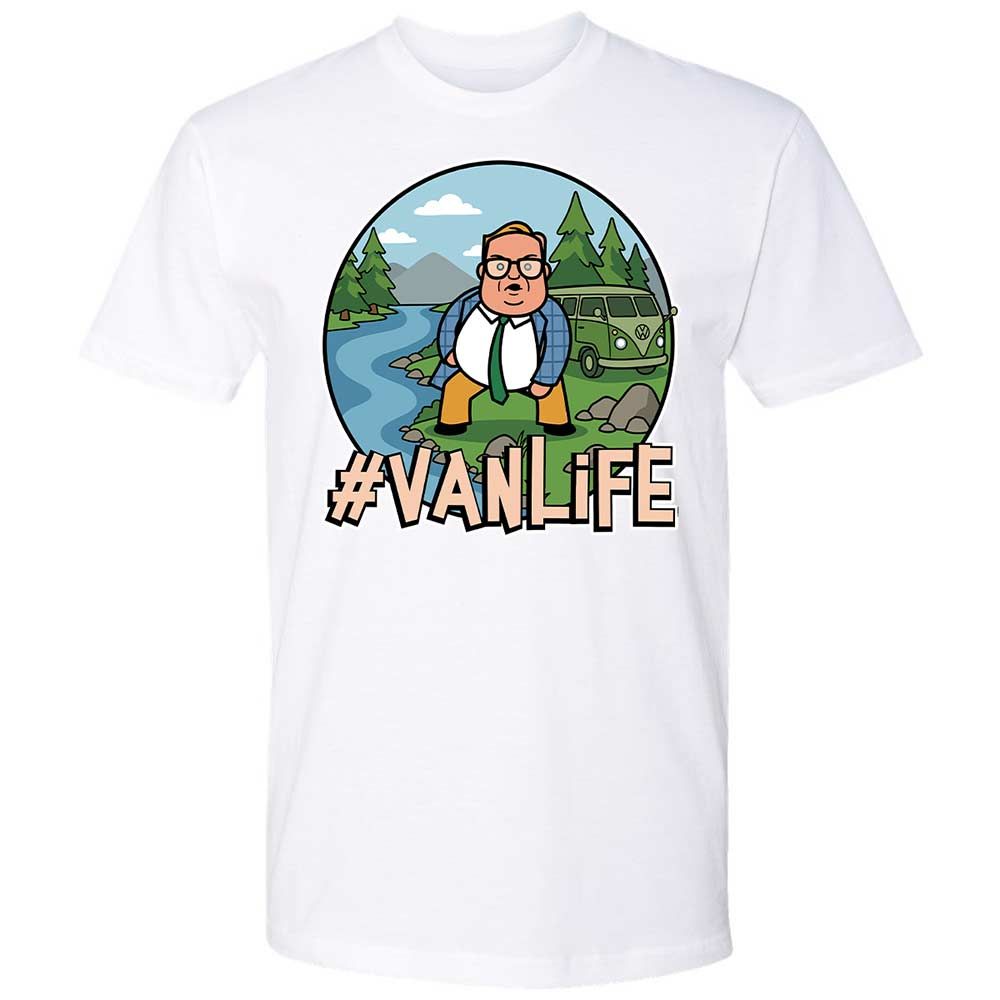 Vanlife living in a van down by the river - White - 17