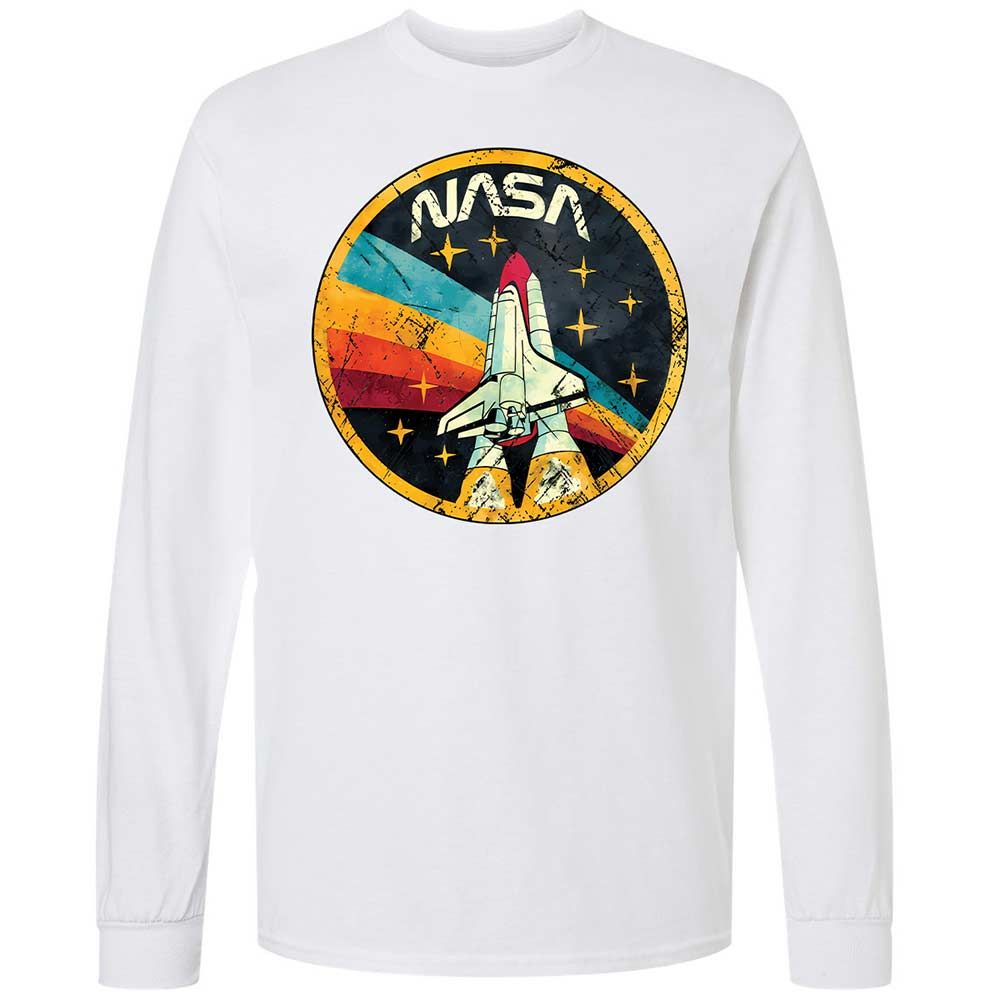 USA Space Agency Vintage Colors - White - 17