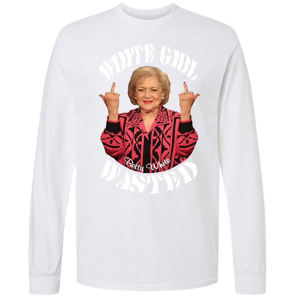 Long Sleeve T-Shirt - GLRTY32G - White - 17
