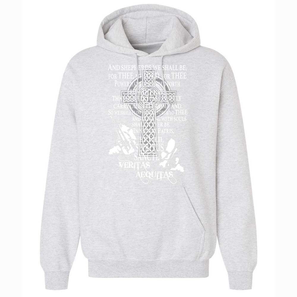 Classic Unisex Hoodie - 8GSEAMFZ - Ash - 18