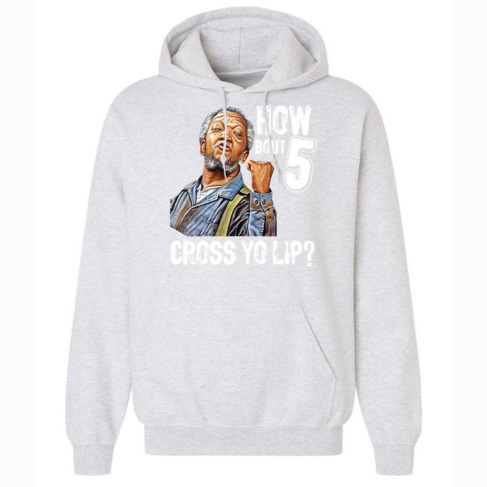 How bout 5 cross yo lip - Ash - 18