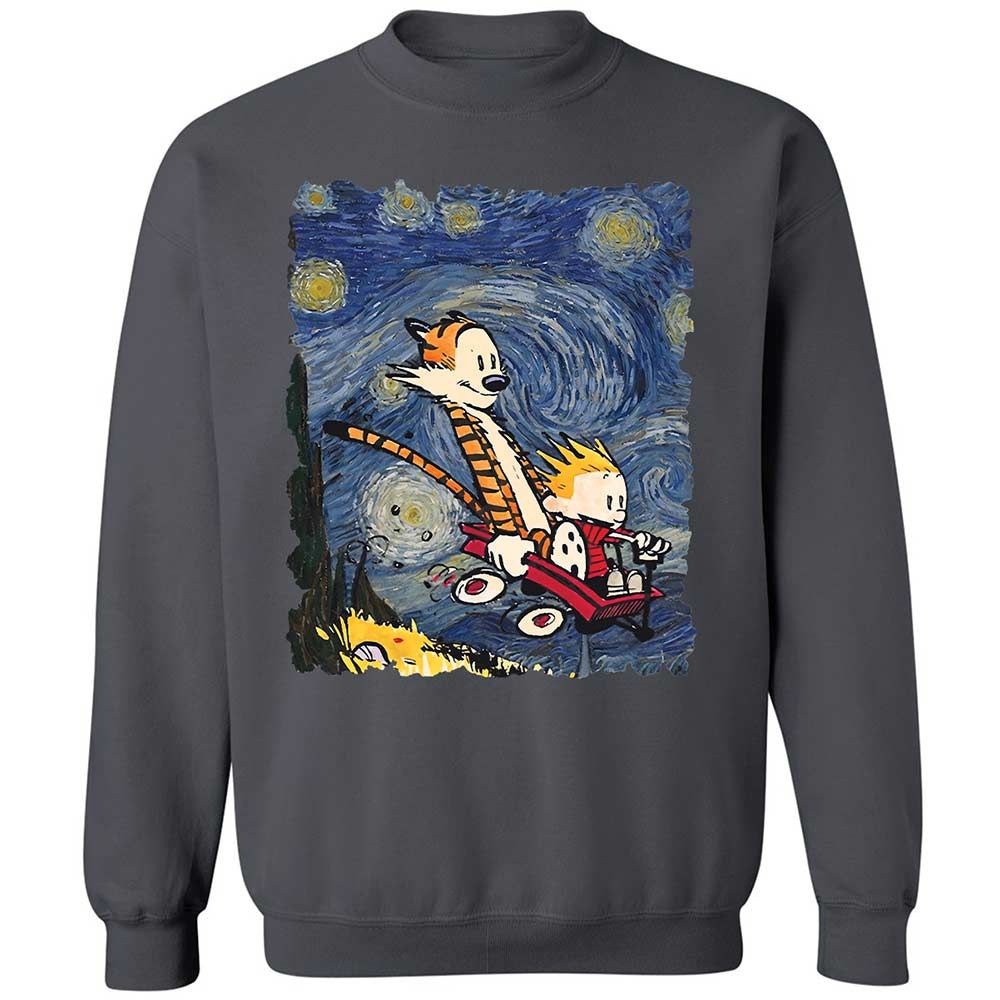 Classic Unisex Sweatshirt - Y93X5CBR - Charcoal - 18