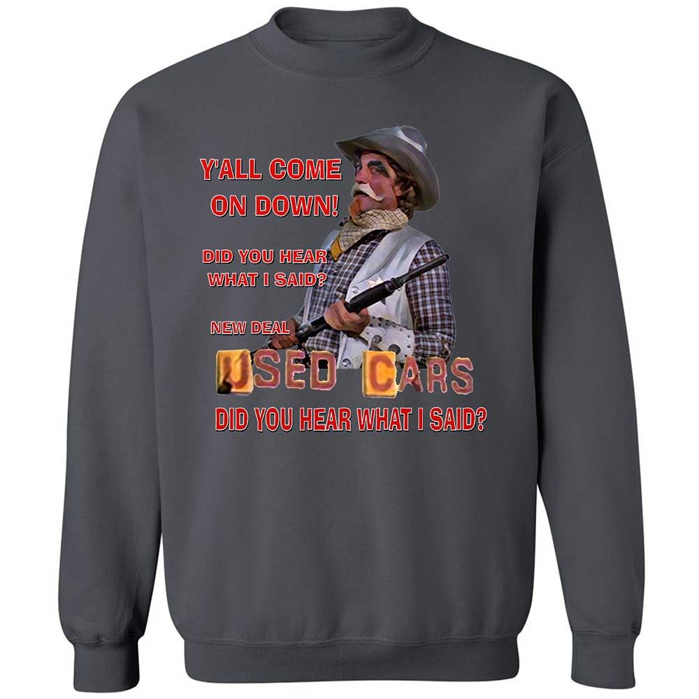 Classic Unisex Sweatshirt - Y1BUDNS9 - Charcoal - 18
