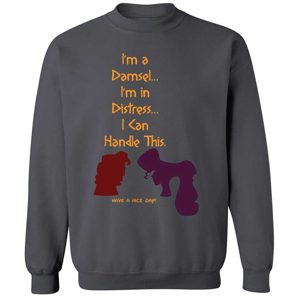 Classic Unisex Sweatshirt - C6JSKPB3 - Charcoal - 18