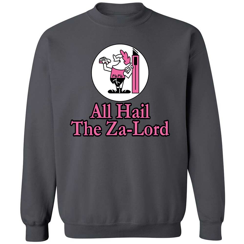 All Hail The Za-Lord - Charcoal - 18