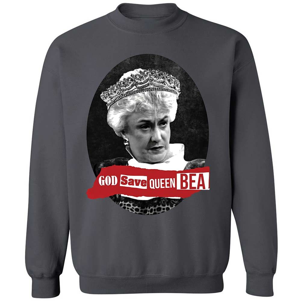 God Save Queen Bea - Charcoal - 18
