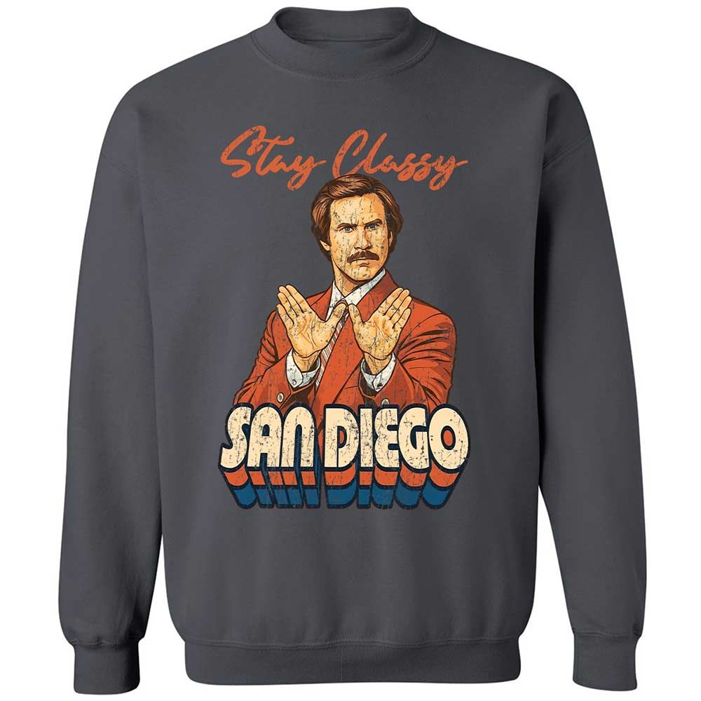 Classic Unisex Sweatshirt - RGX8N8GR - Charcoal - 18