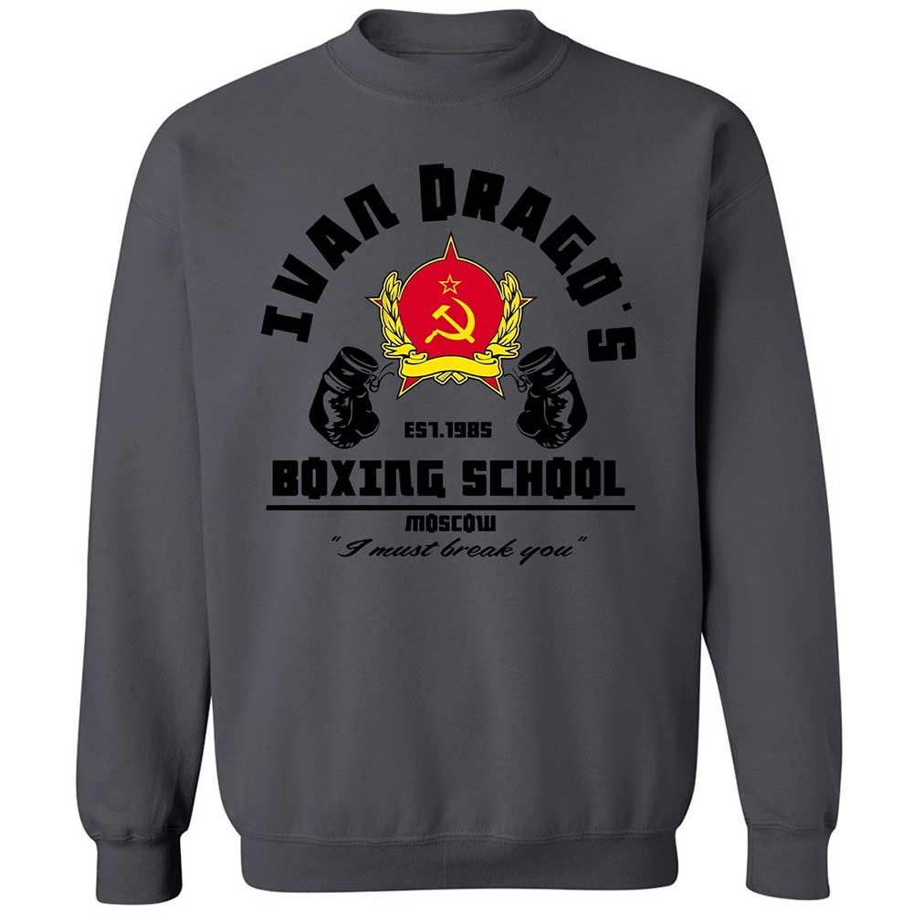 Classic Unisex Sweatshirt - C7DA8UDX - Charcoal - 18