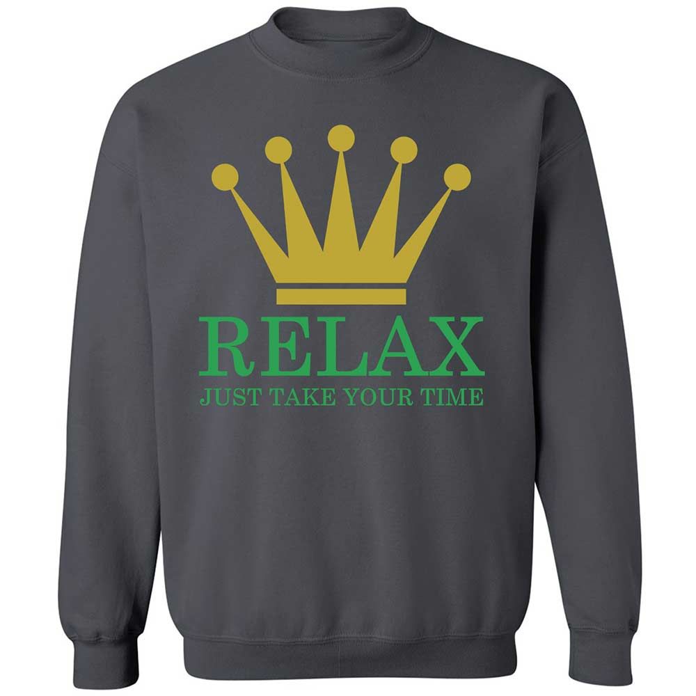 Relax Just Take Your Time - Charcoal - 18