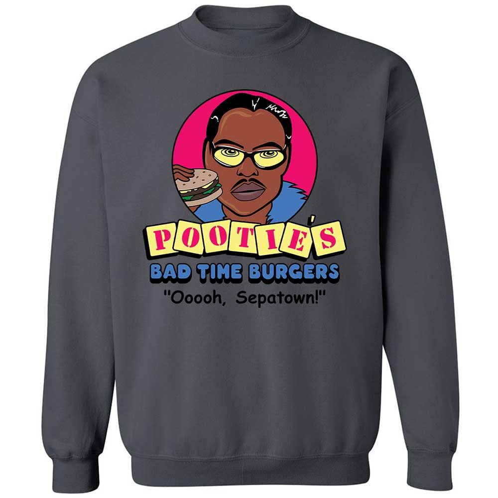 Pootie's Bad Time Burgers - Charcoal - 18