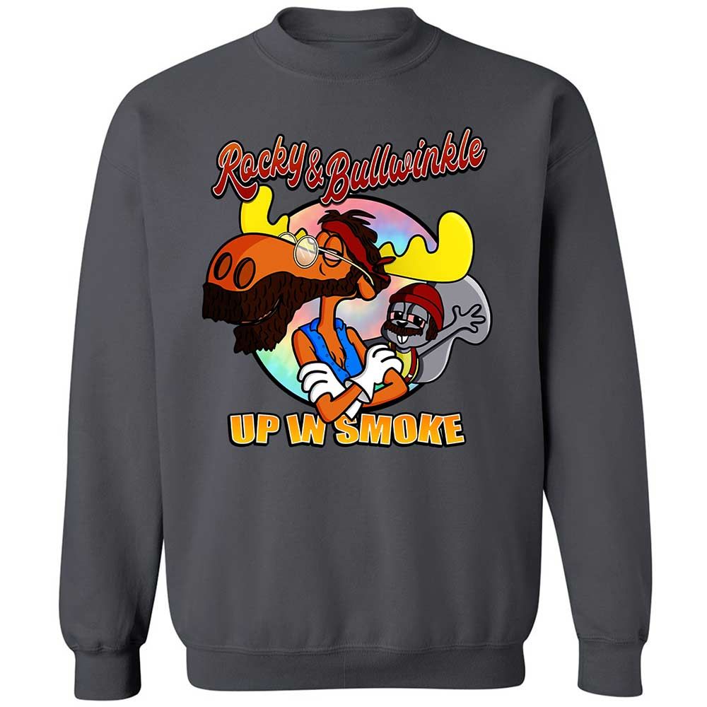 Funny Up In Smoke - Charcoal - 18