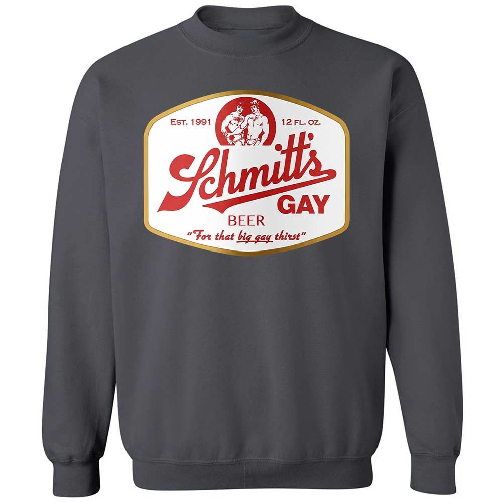 Schmitt's Gay Beer - Charcoal - 18