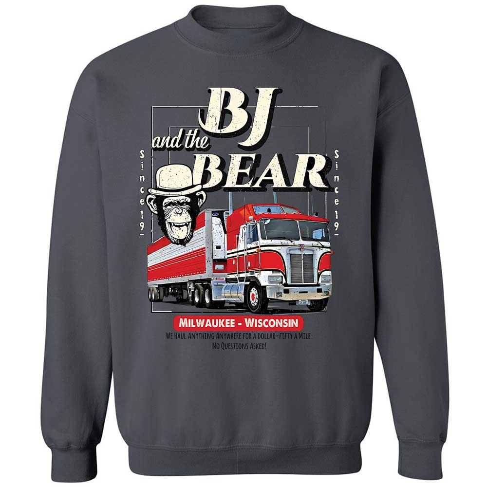 Classic Unisex Sweatshirt - BJEH7UV8 - Charcoal - 18