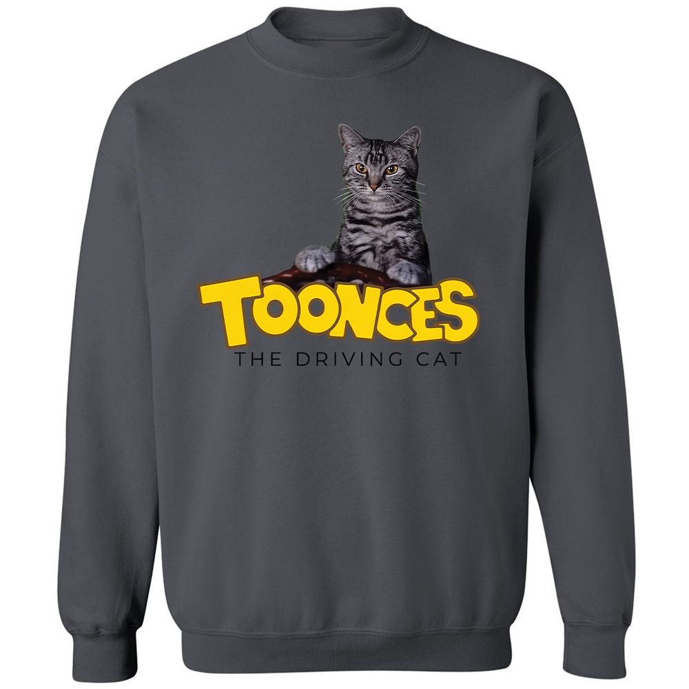 Toonces The Driving Cat - Charcoal - 18