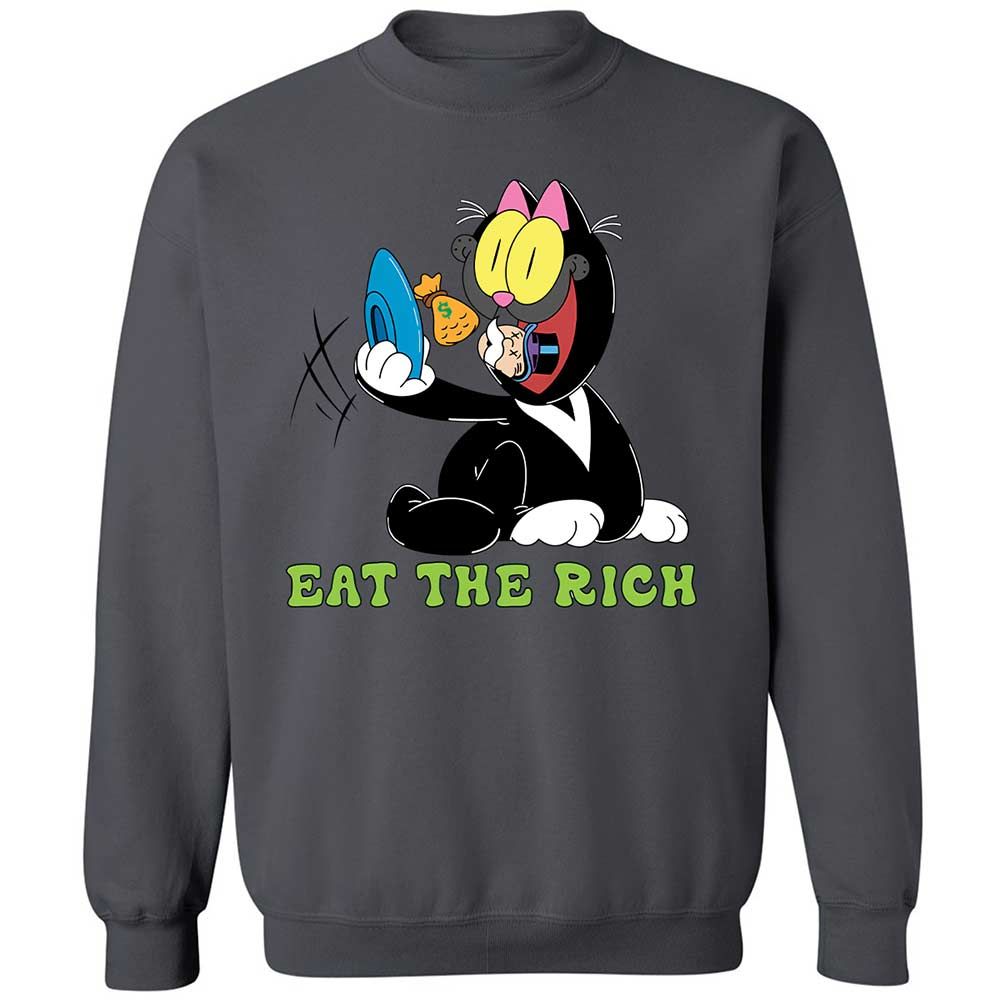 Classic Unisex Sweatshirt - HKH4A8VL - Charcoal - 18