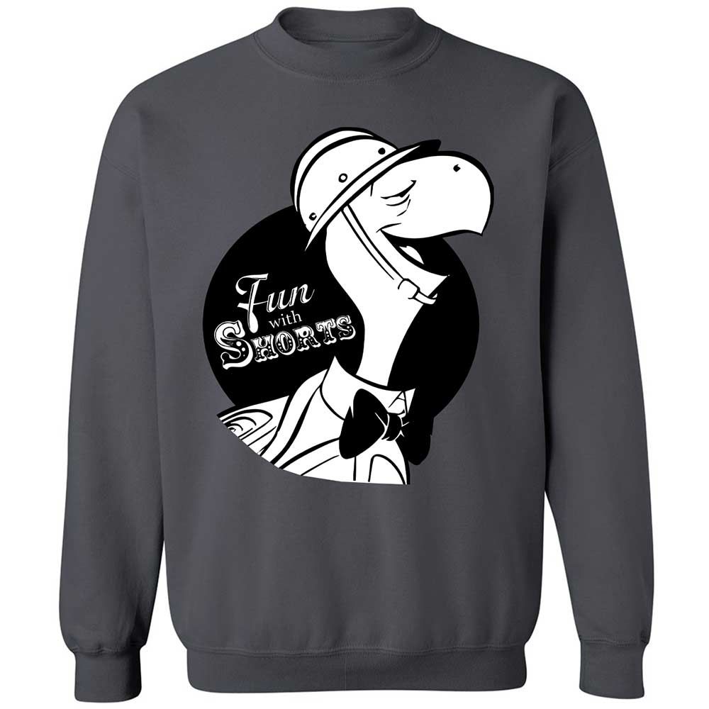 Classic Unisex Sweatshirt - T1HKCQSC - Charcoal - 18