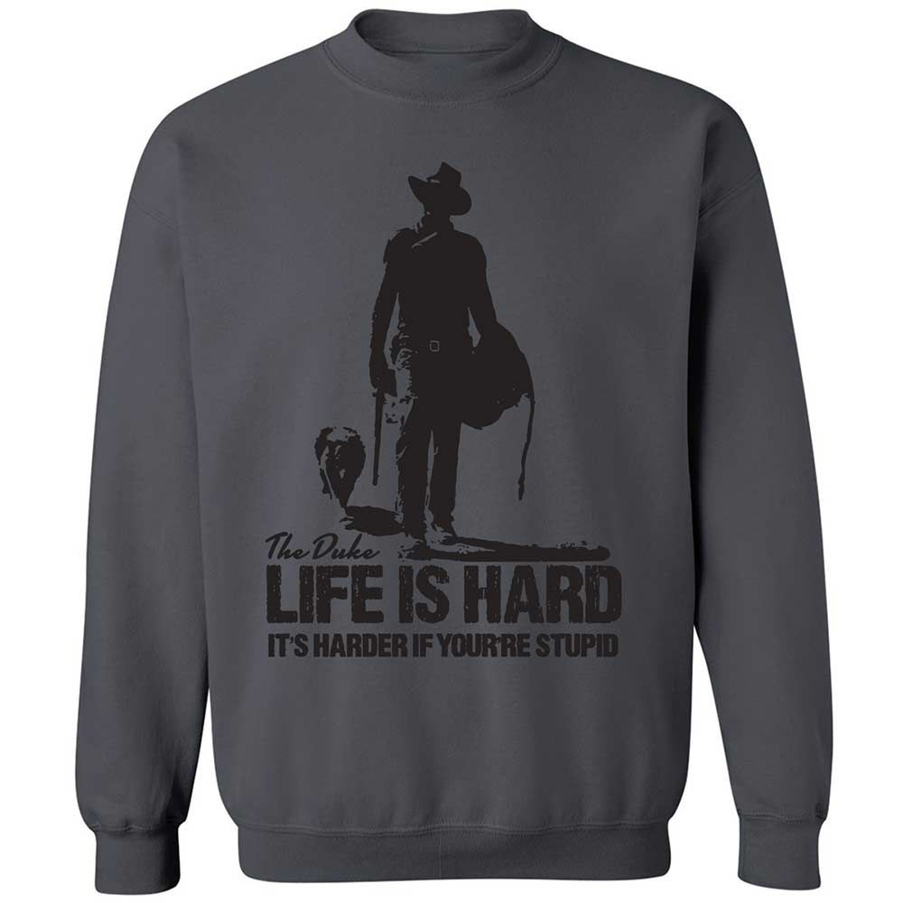 Life is hard - Charcoal - 18