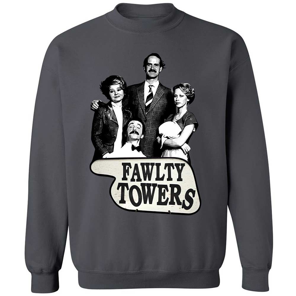 Basil Fawlty - Charcoal - 18