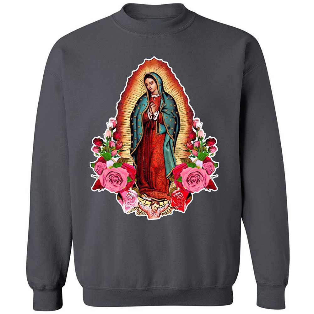 Our Lady of Guadalupe - Charcoal - 18