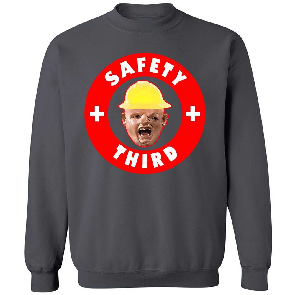 Safety Third - Charcoal - 18