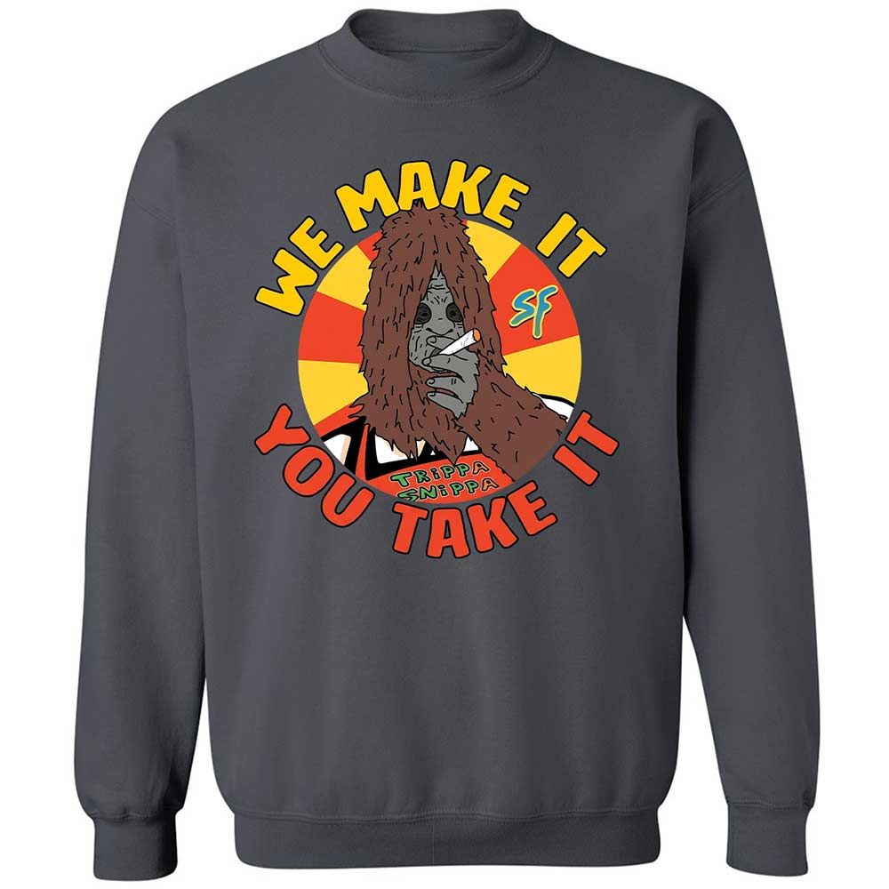 Classic Unisex Sweatshirt - 6UZ5WZHA - Charcoal - 18