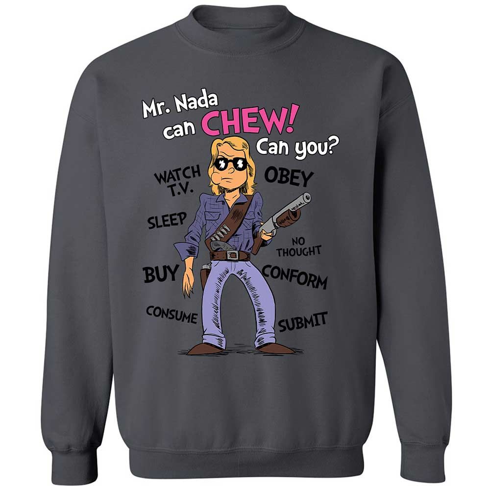 I have come here to chew bubblegum and kick ass - Charcoal - 18