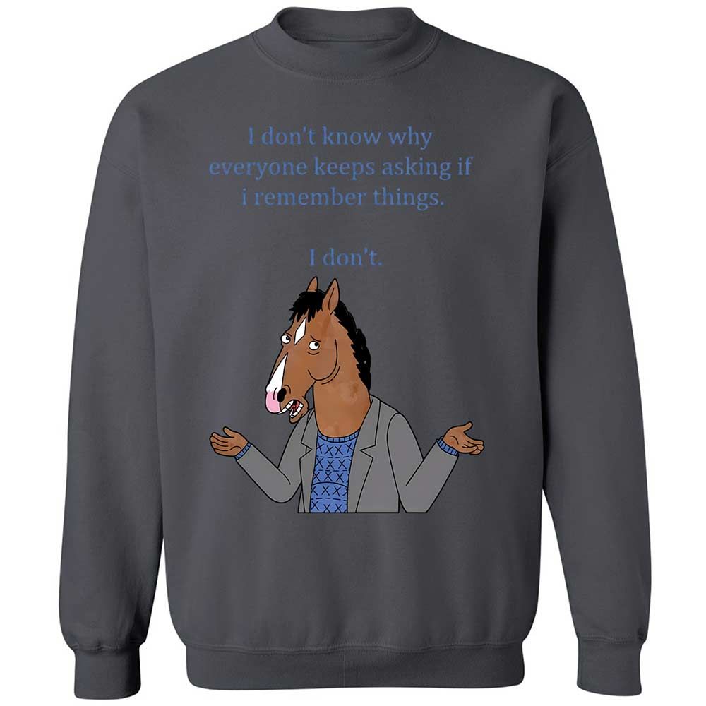 Classic Unisex Sweatshirt - WAJKLE1Y - Charcoal - 18