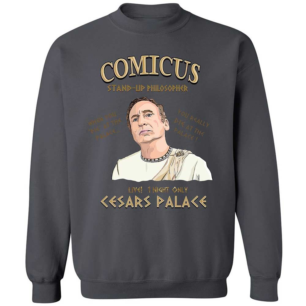 Comicus- Stand-up Philosopher - Charcoal - 18