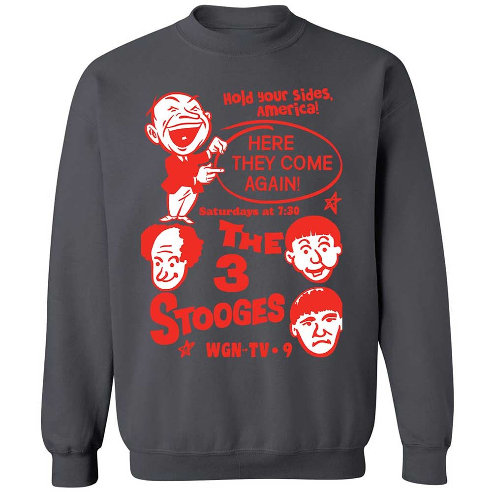 The 3 Stooges - Charcoal - 18