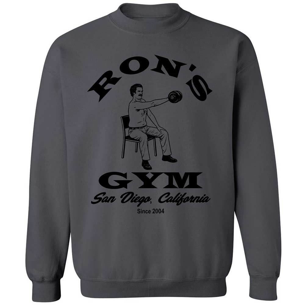 Classic Unisex Sweatshirt - KUE95SHA - Charcoal - 18