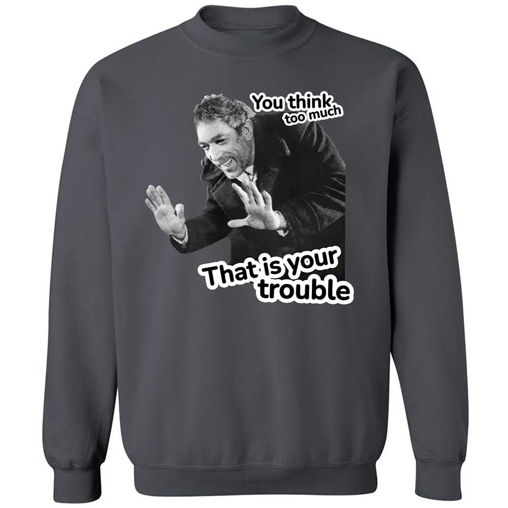 Classic Unisex Sweatshirt - 351P7HYU - Charcoal - 18