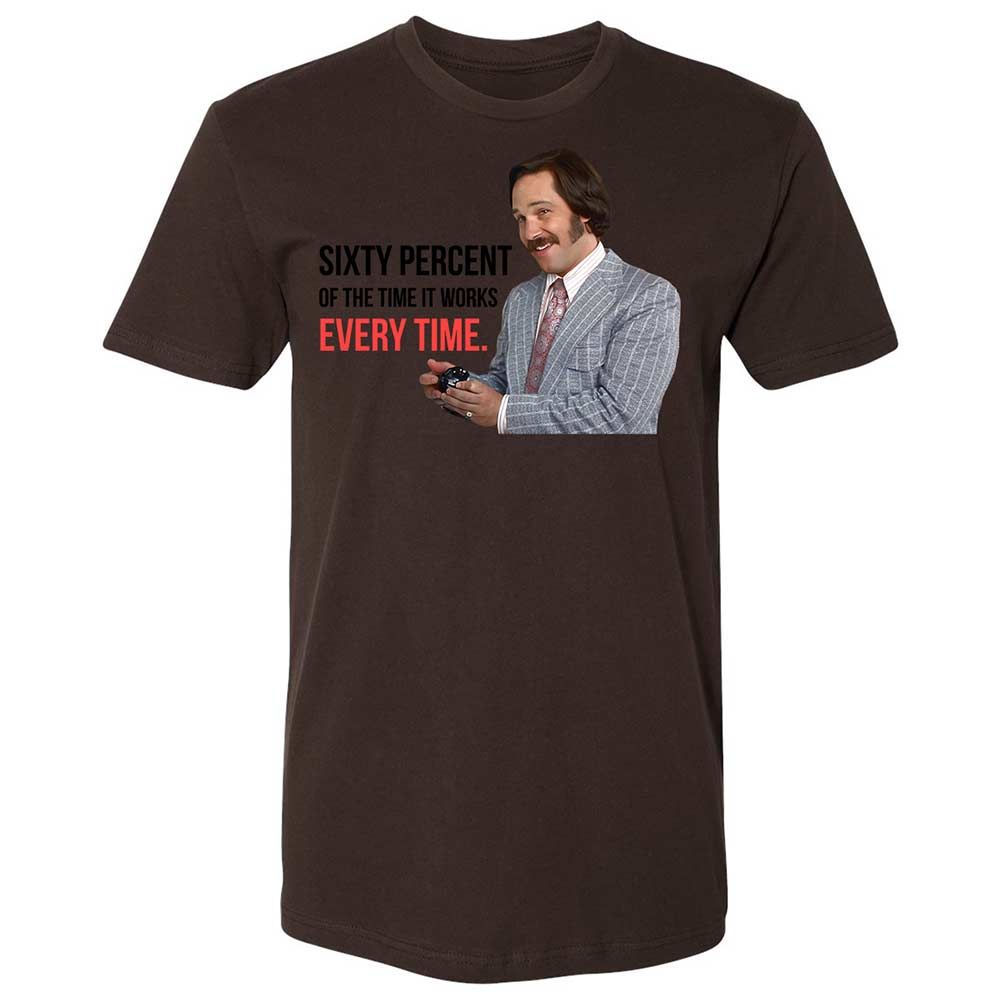 Premium Unisex T-Shirt - 3U461DFG - Dark Chocolate - 18