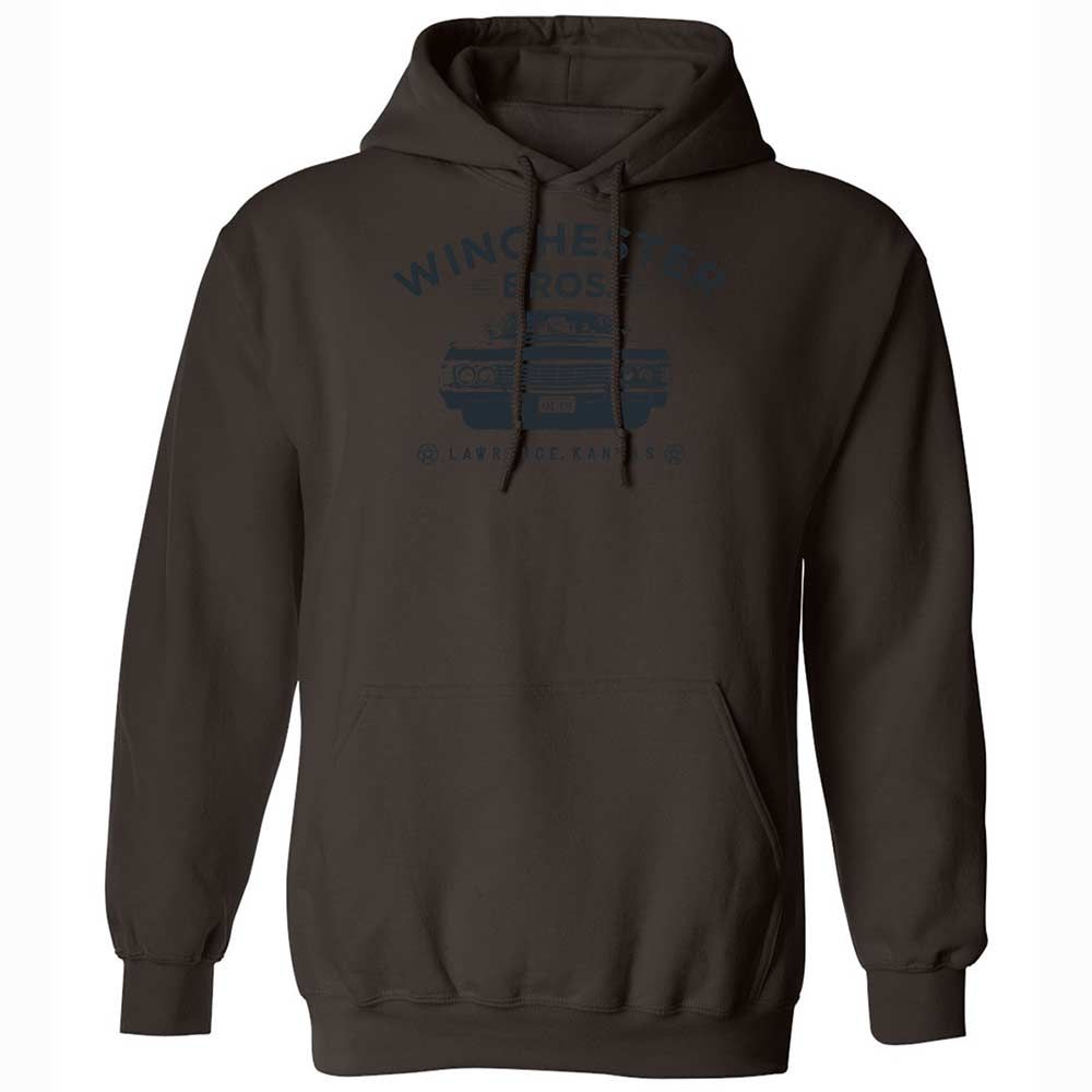 Classic Unisex Hoodie - TVFLUPZV - Dark Chocolate - 18