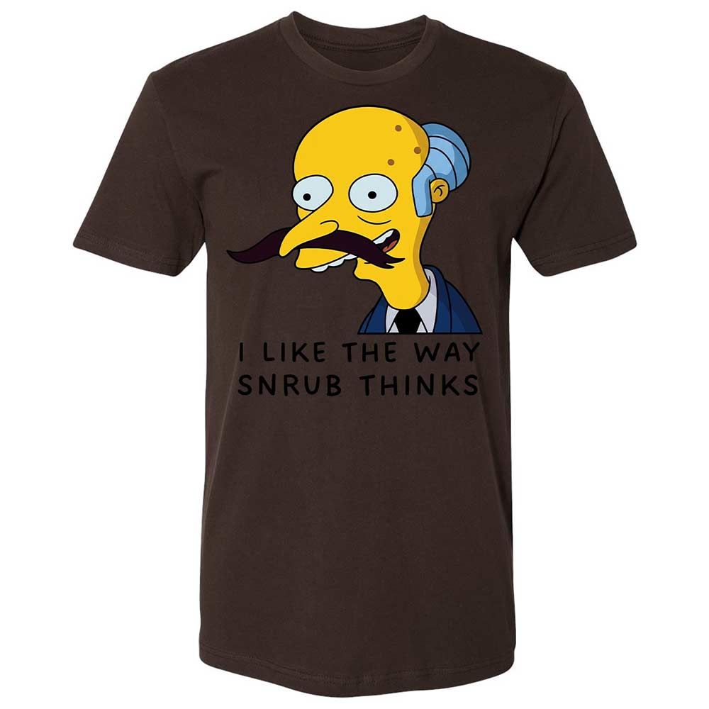 I Like the Way Snrub Thinks - Dark Chocolate - 18