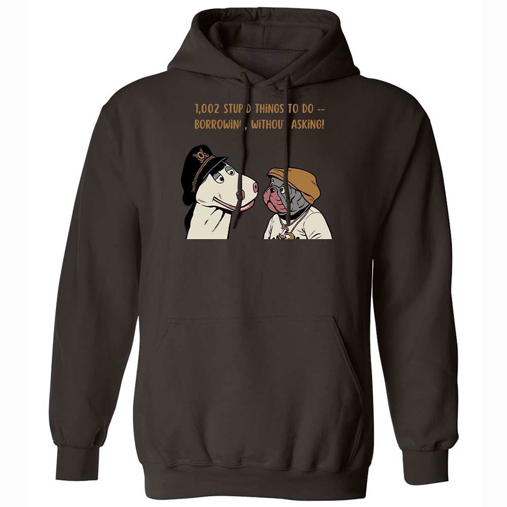 Classic Unisex Hoodie - BVG13KZP - Dark Chocolate - 18
