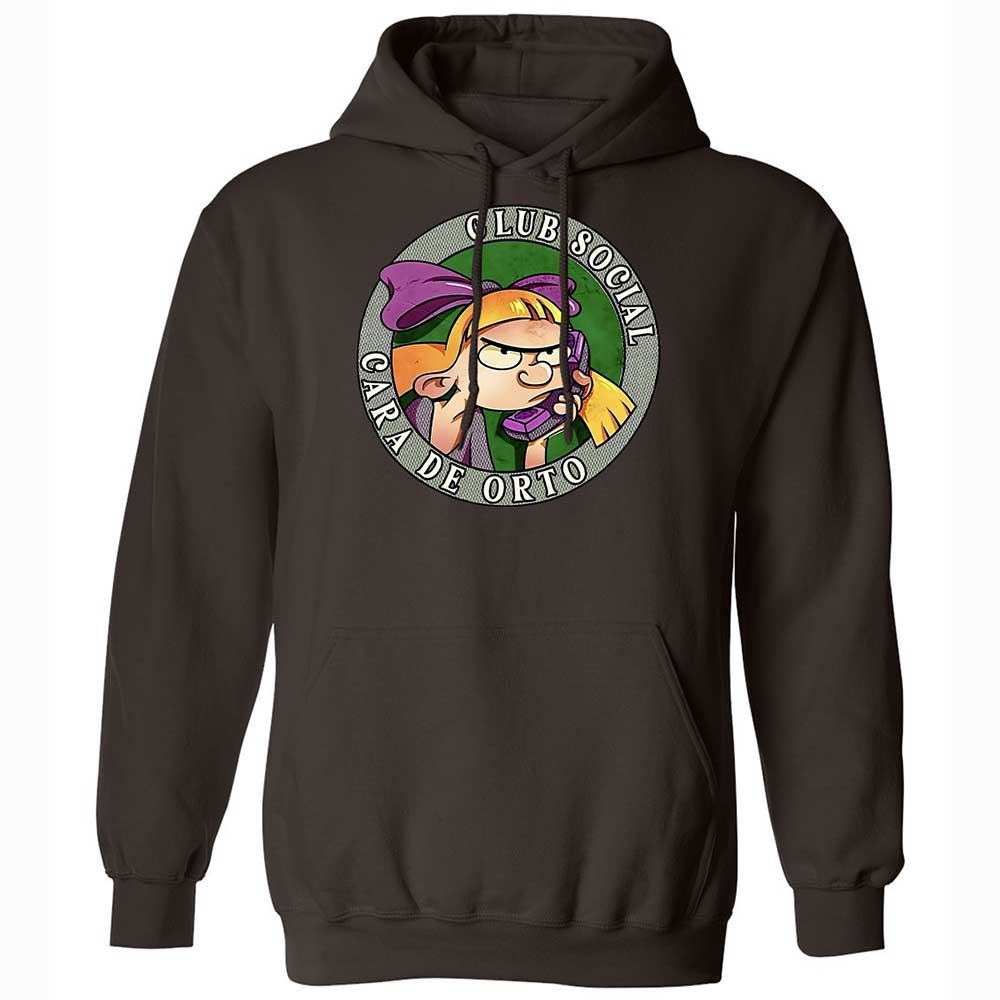 Classic Unisex Hoodie - JMEPG12R - Dark Chocolate - 18