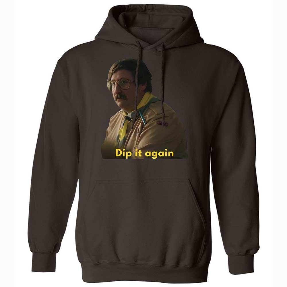 Classic Unisex Hoodie - 9X5DAGUA - Dark Chocolate - 18