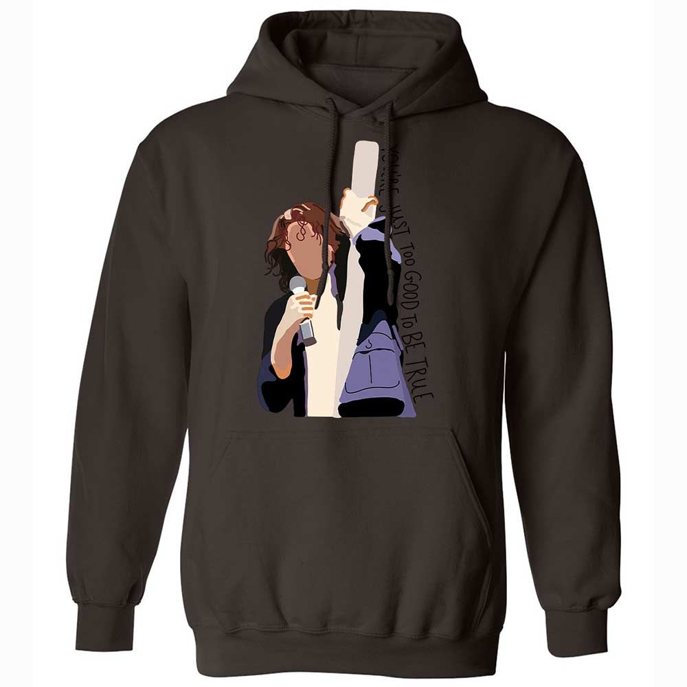 Classic Unisex Hoodie - LA1AH9SR - Dark Chocolate - 18