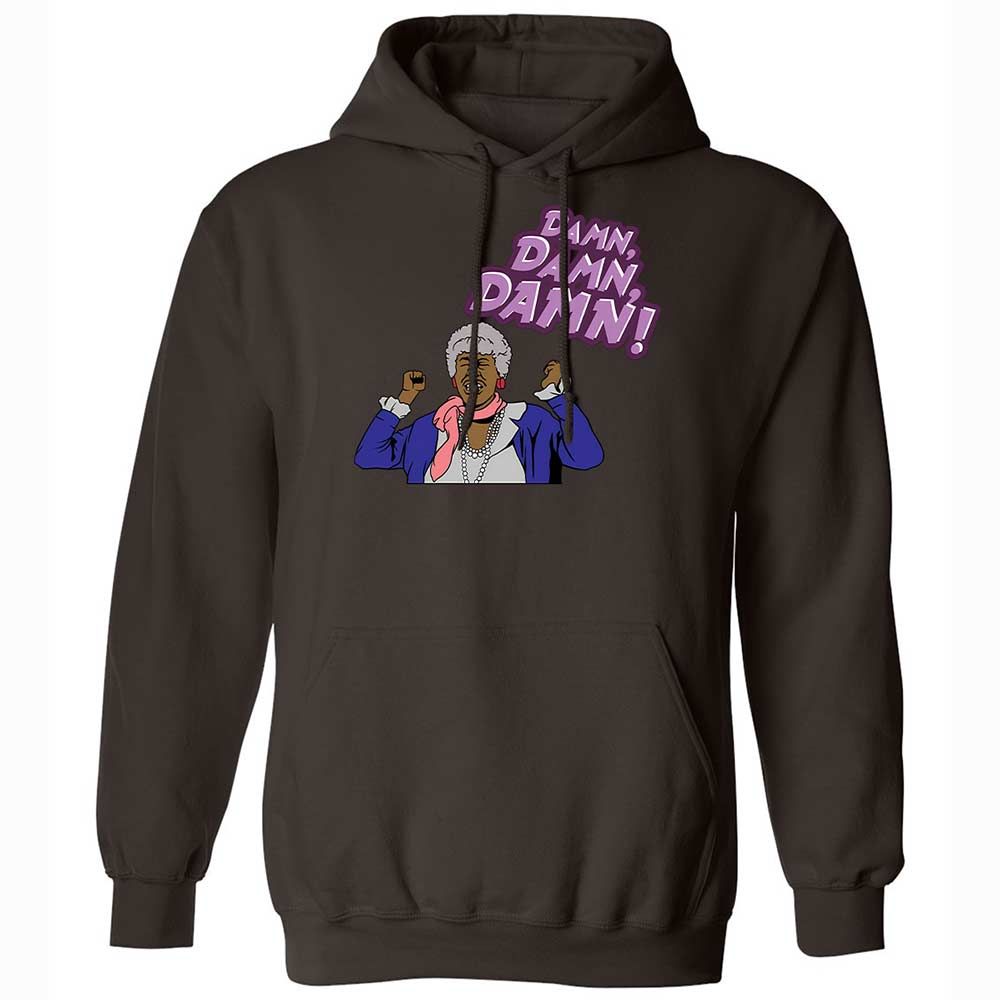 Classic Unisex Hoodie - KLJWPHNK - Dark Chocolate - 18
