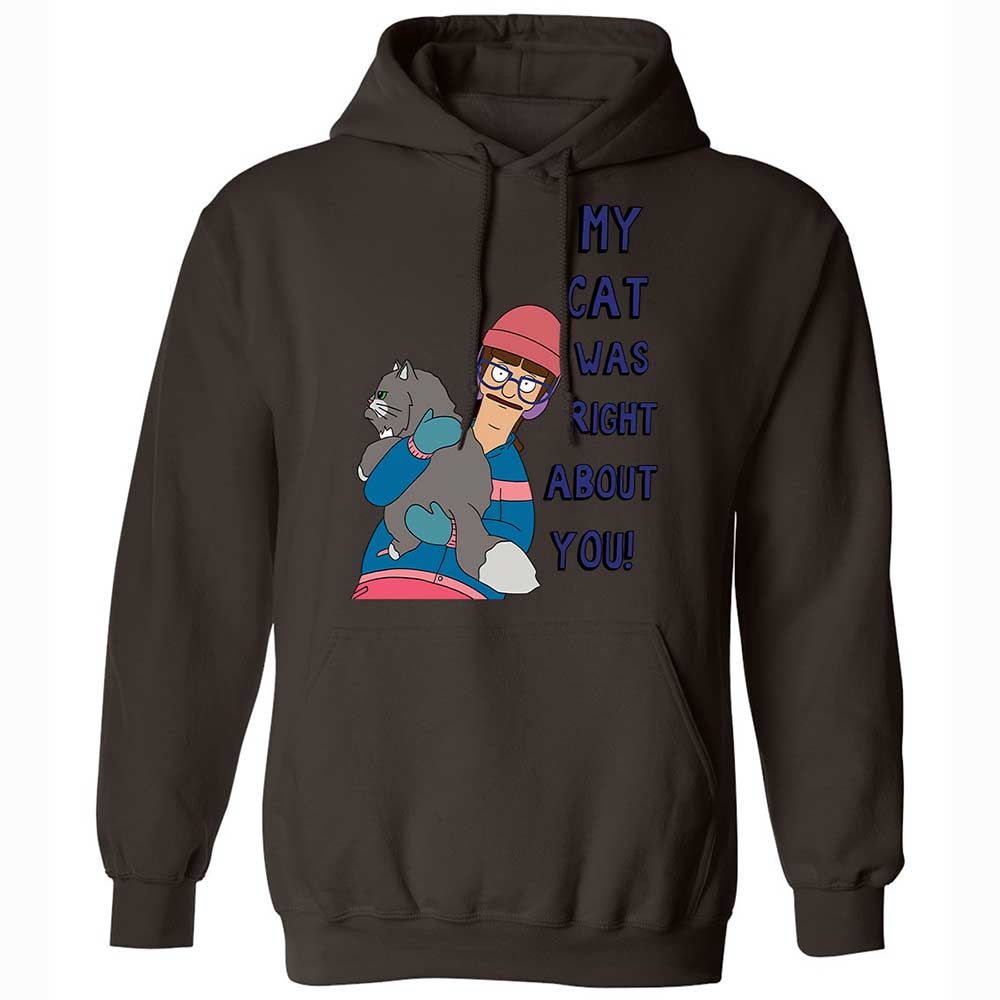 Classic Unisex Hoodie - 9QZVQA74 - Dark Chocolate - 18